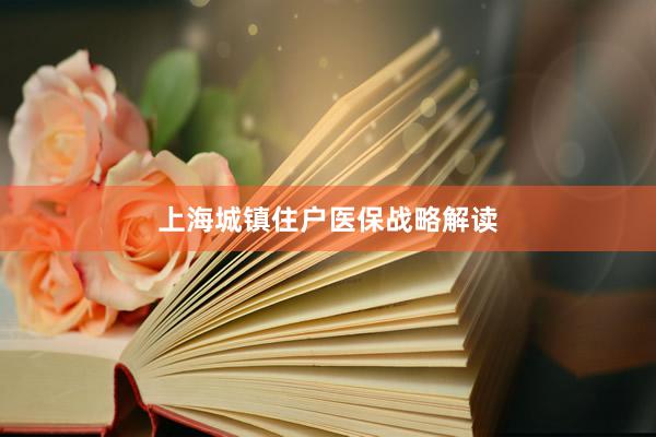 上海城镇住户医保战略解读